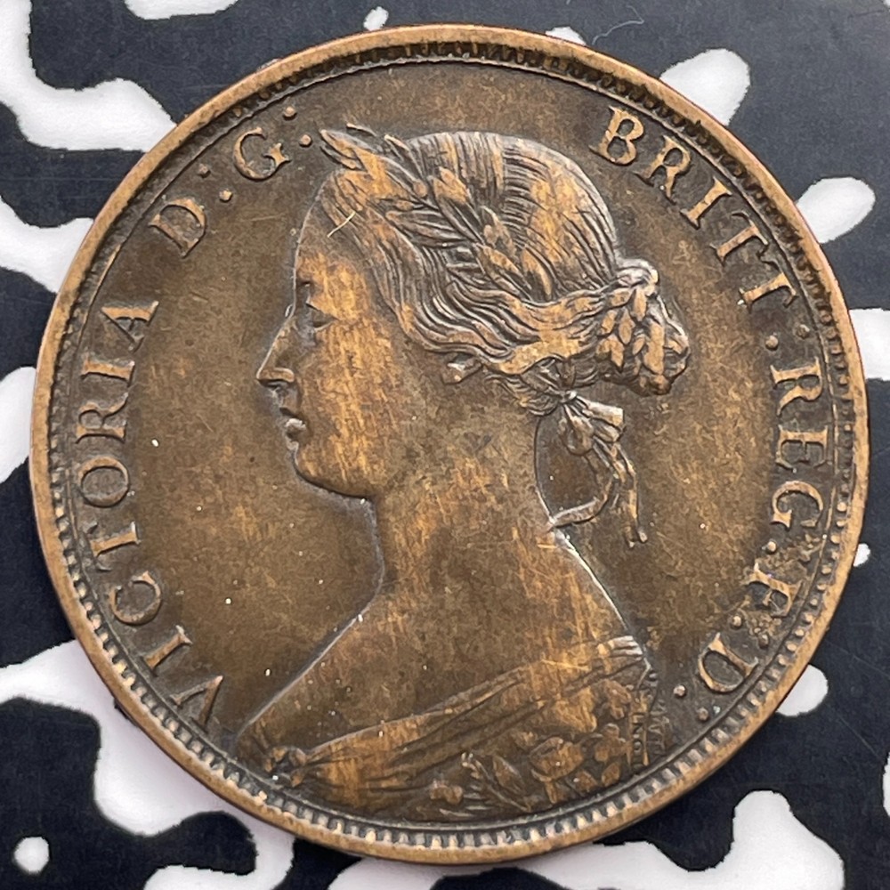1861 Nova Scotia Large Cent Lot#C2867 Nice!
