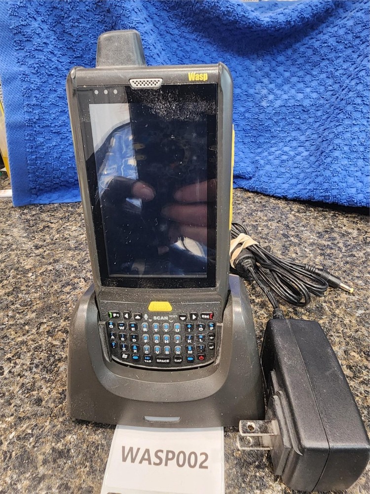 Wasp HC1 Mobile Computer with QWERTY Keypad Stylus Caddy Handstrap TESTED