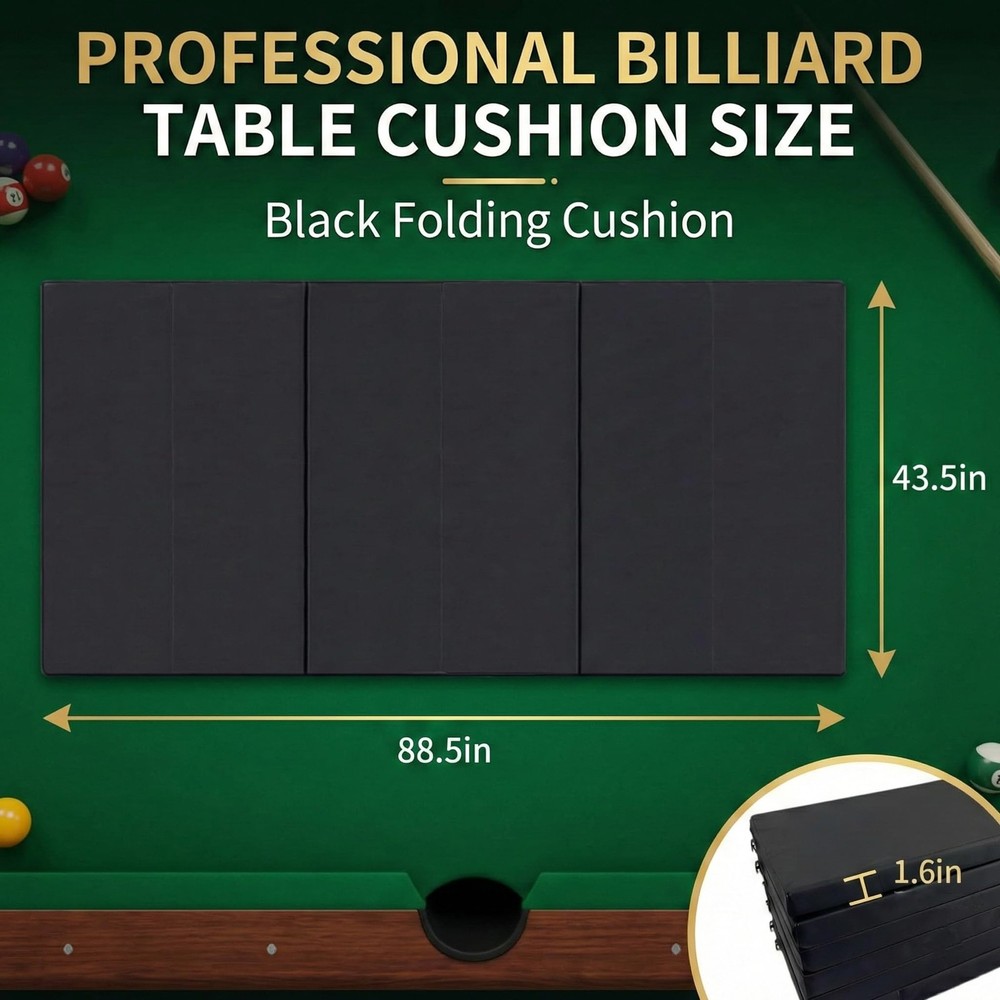 Billiard Pool Table Foam Insert for Conversion to Dining Table Cover