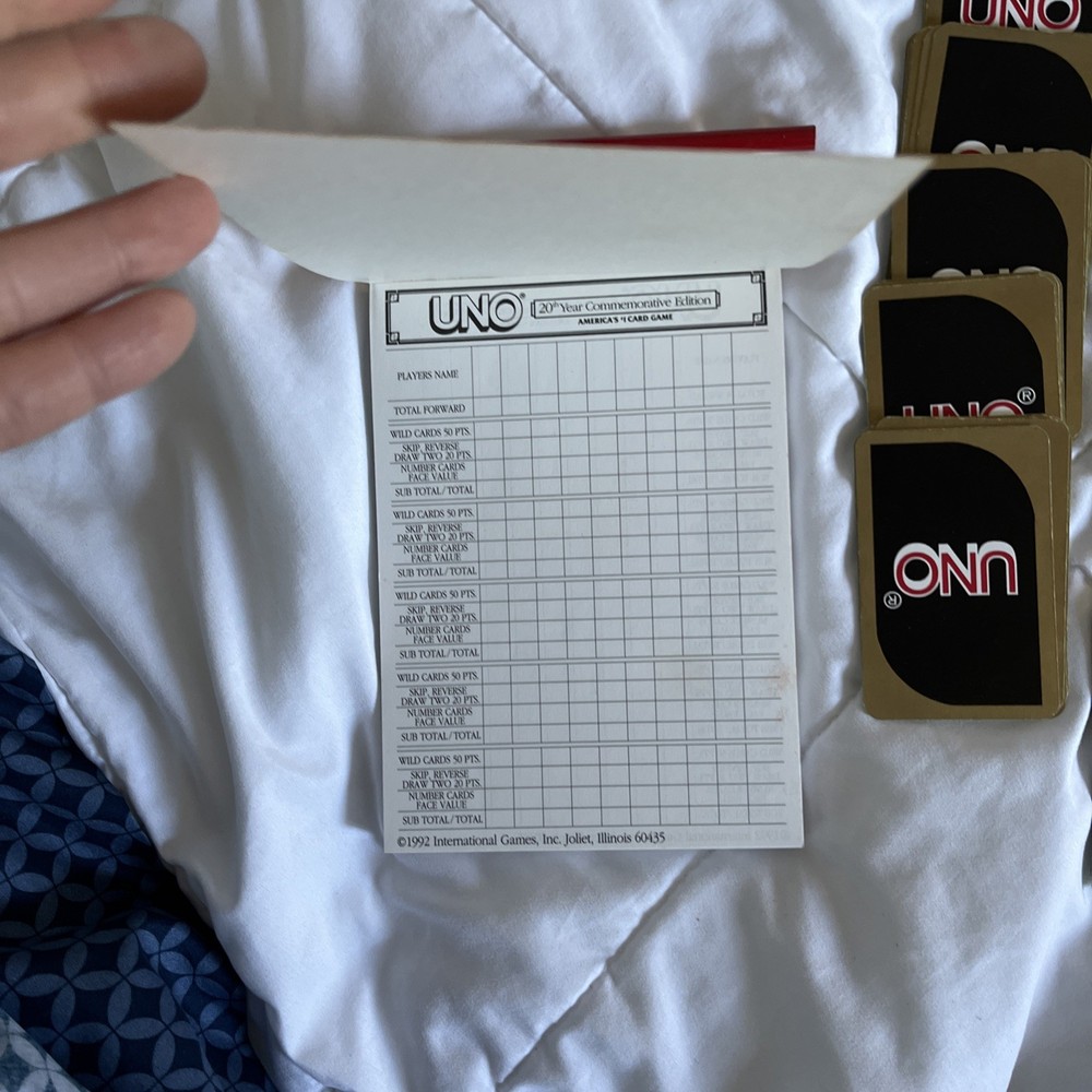 The UNO 20 Year Addition