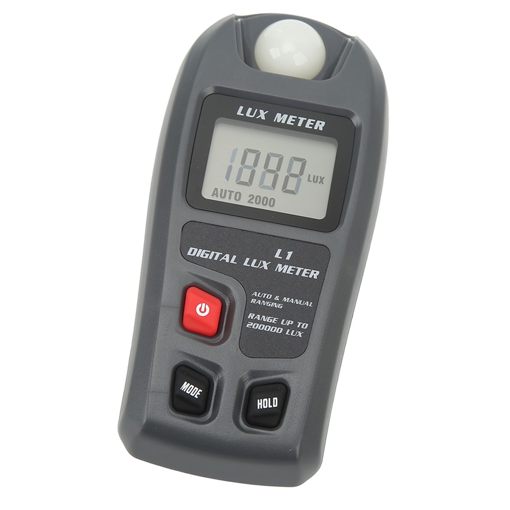 Digital Light Meter Illuminance Tester Luxmeter Illuminometer LCD Display SD0