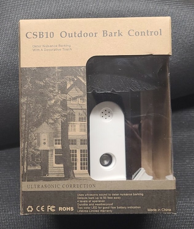 Outdoor Bark Control System CSB10 Ultrasonic