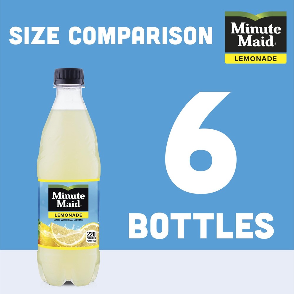 Lemonade Made w/Real Lemons, 16.9 fl oz, 6 Pack