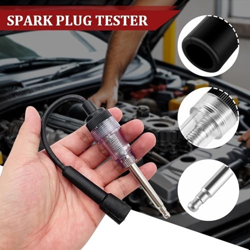 Inline Spark Plug Tester, Ignition Coil Tester, Small Armature Diagnostic