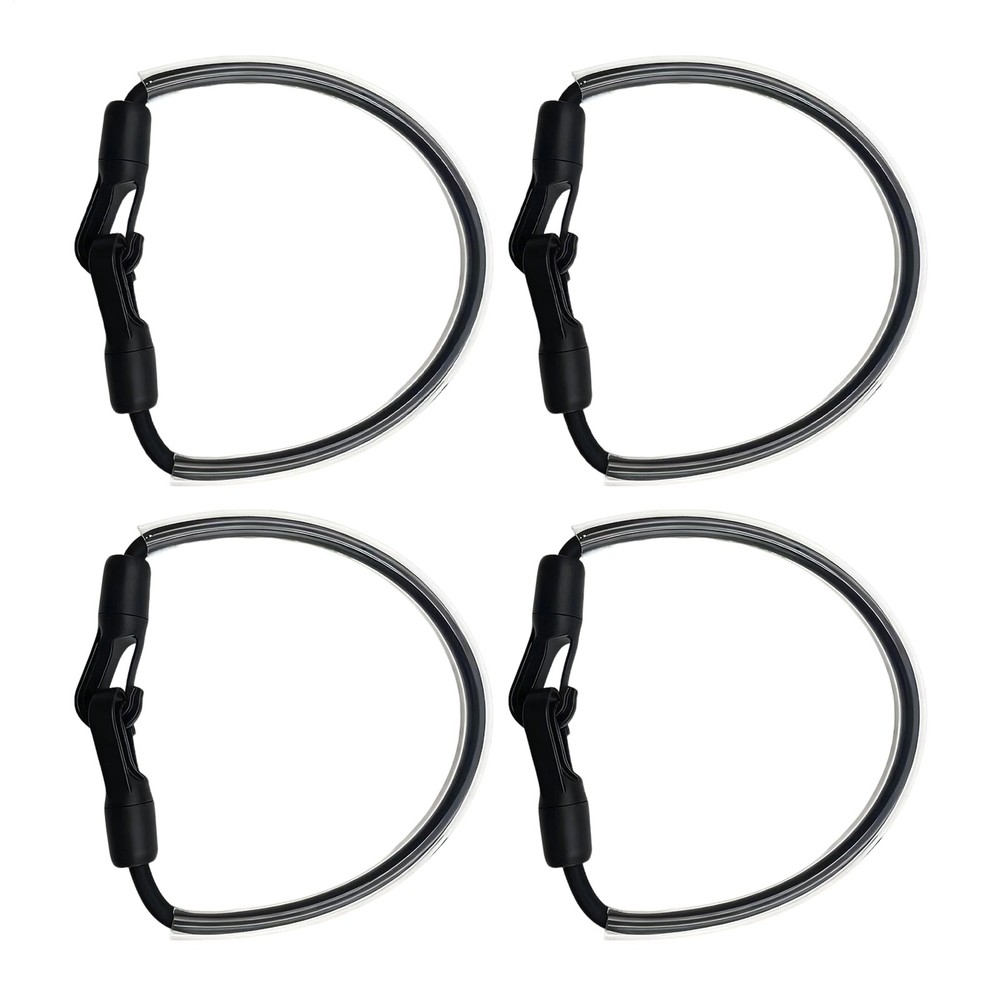 4pcs Secure Horse Blanket Leg Strap Adjustable Elastic Tail Strap Horse Owners