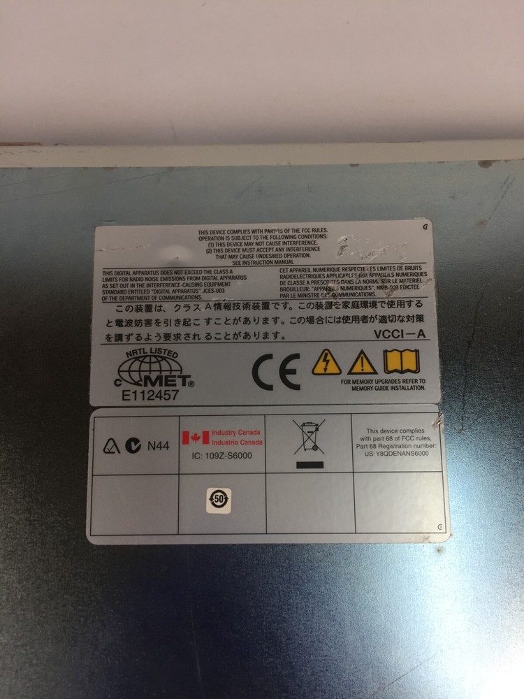 Motorola Relay Panel CLN1772E, RJ45, WS