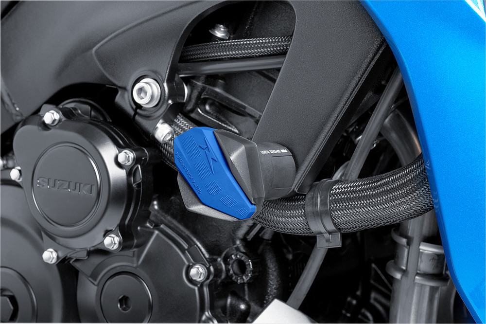 PUIG R12 Frame Sliders Blue 6378A