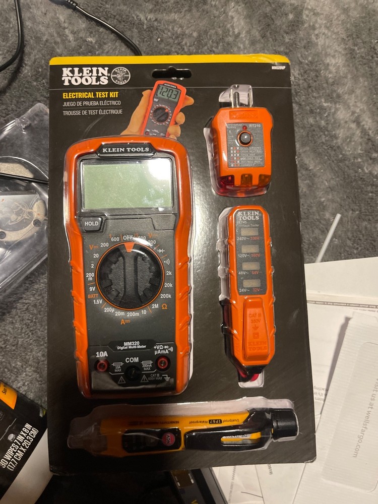 klein tools eletrical test kit mm220vp