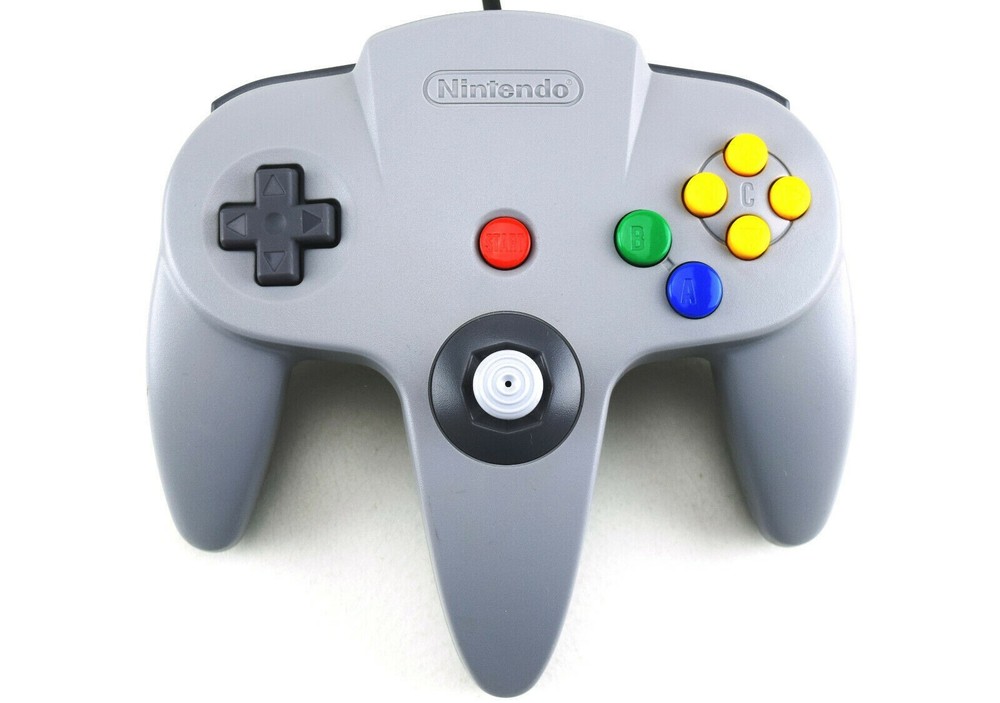 Nintendo 64 N64 OEM Controller - Gray - OEM | AUTHENTIC | TIGHT STICK | TESTED