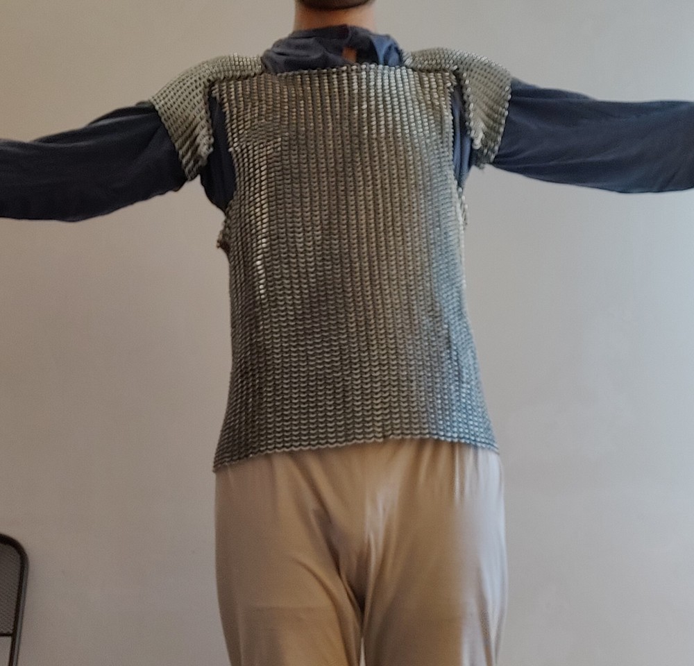 special construction knitting cotta - chain mail special construction