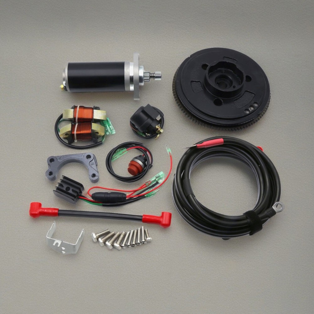 Electrical Start Conversion Kit for Mercury 4 Stroke 9.9HP Outboard Motor