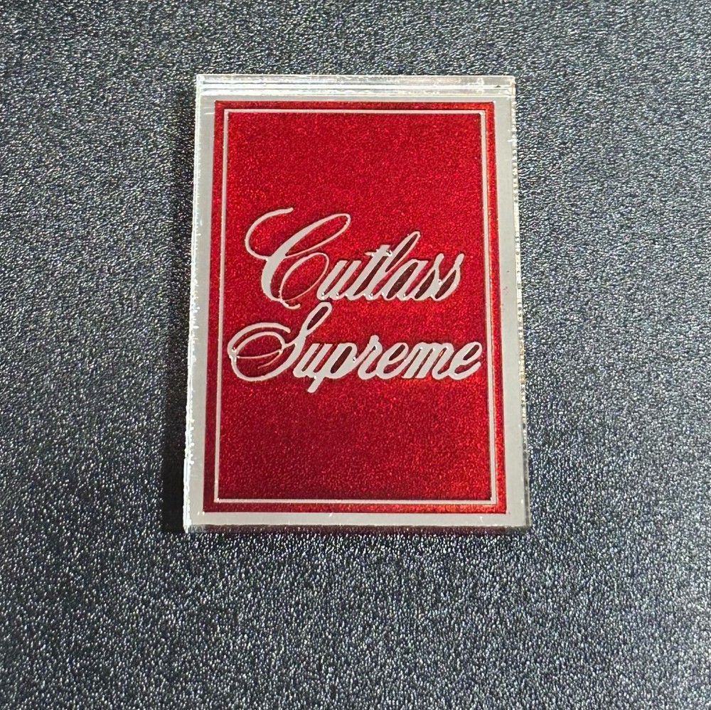 1978 1979 Oldsmobile Cutlass Supreme Header Panel Emblem NEW Reproduction