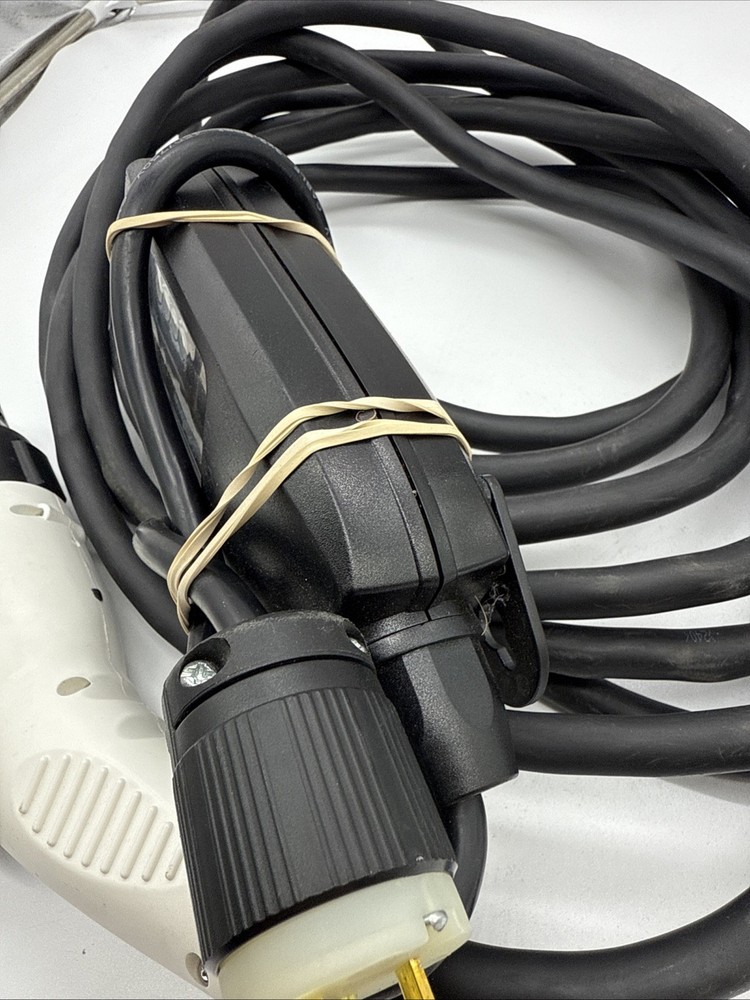 BougeRV Portable EV Charger, 16A, Level 2, 25ft Cable, Tested Working W Adapter