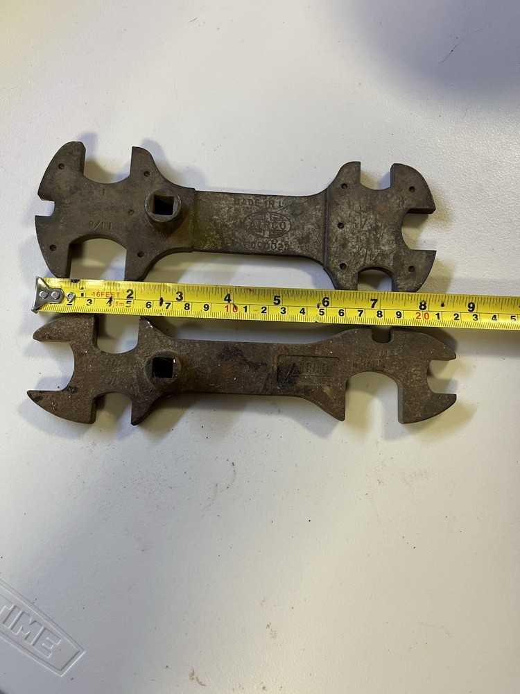2 Vintage Antique Airco Torch Wrenches