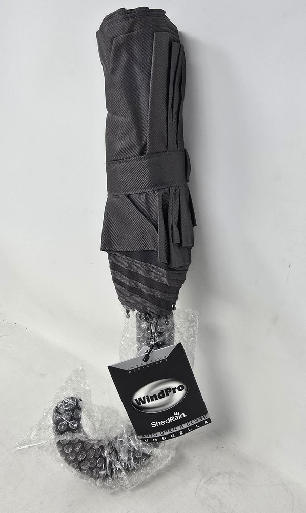 ShedRain WindPro Auto Open Close Compact Windproof Umbrella Vented Teflon Canopy