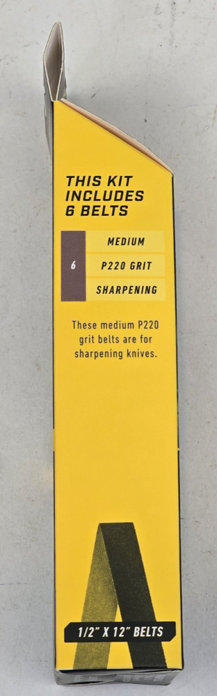 Work Sharp Knife &Tool Sharpener 6000 Grit Fine Replacement Belt Kit WSSA0002705