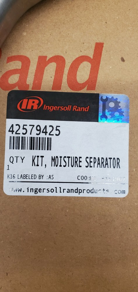 New Ingersoll Rand 42579425 MOISTURE SEPARATOR KIT