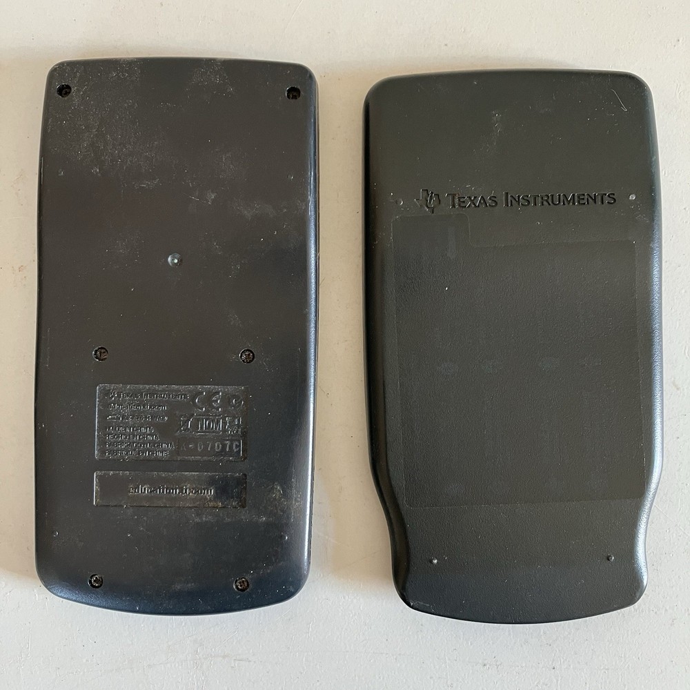 (2) Texas Instruments Calculator Pair Combo Bundle TI-30XA / TI-30XS Multiview
