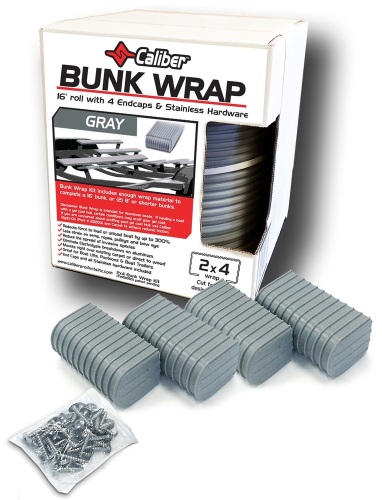 Caliber Bunk Wrap 2"X6"X 16FT Grey 23052