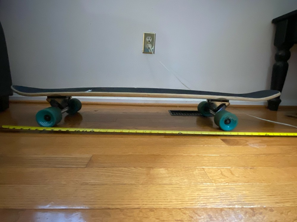 RETROSPEC Longboard Skateboard Complete 44" Zed Cruiser Maple Deck Aqua Fishtail