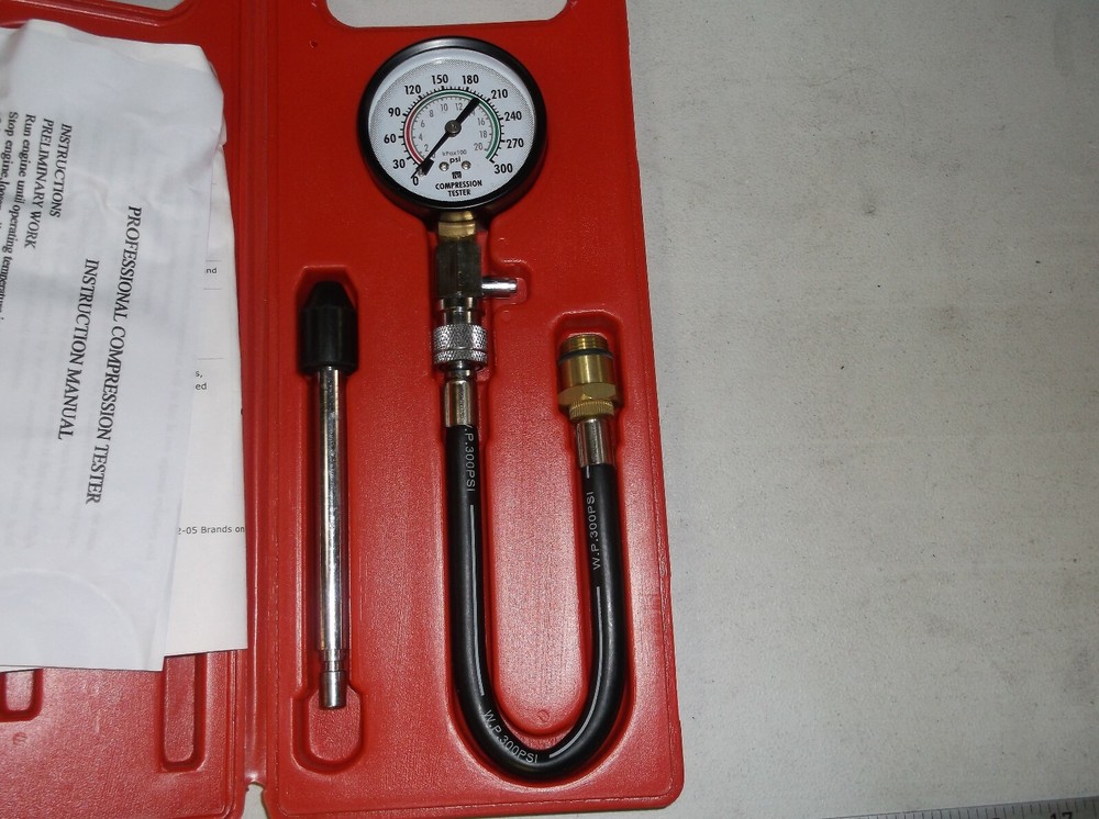 HeshiTools HS-1000 / G-324 COMPRESSION TESTER WITH QUICK DISCONNECT