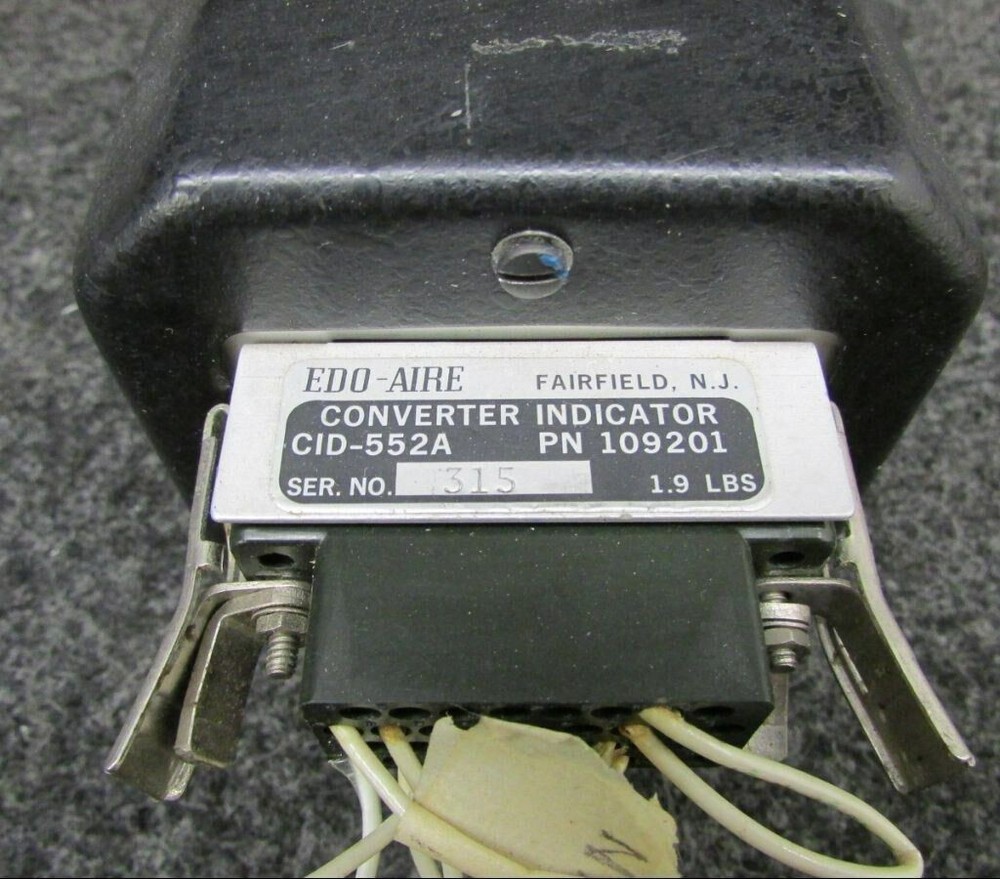 109201 Edo-Aire CID-552A VOR-LOC Indicator (IA)