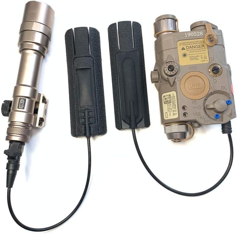 Secure Remote Switch Mount Kit for Flashlights - Fits 20mm Picatinny Rails