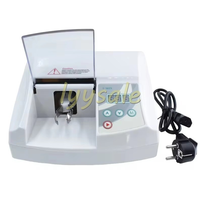 35W Dental Amalgam Capsule Mixer High Speed Lab Amalgamator Consistent Mixing