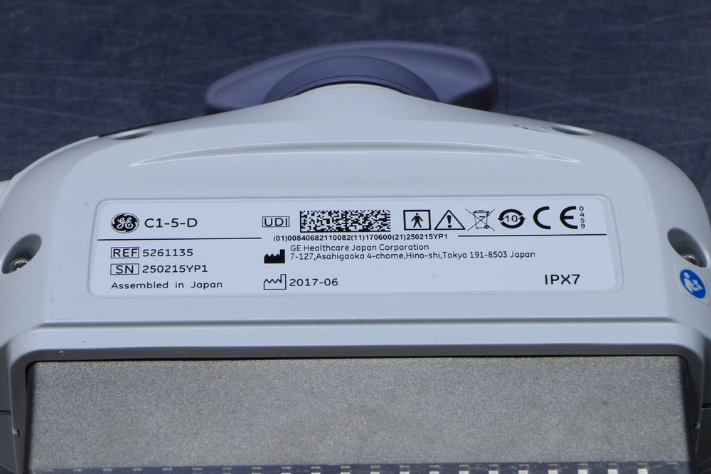 GE C1-5-D Convex Array Ultrasound Transducer
