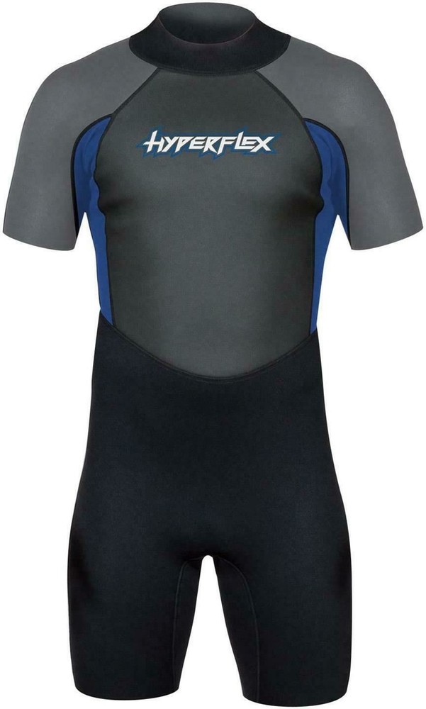 NWT HYPERFLEX Access 2.5mm Shorty Spring suit Wetsuit Surf Dive Small AB329 NEW