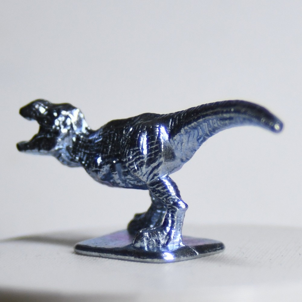 T-Rex Dinosaur Monopoly Metal Game Token