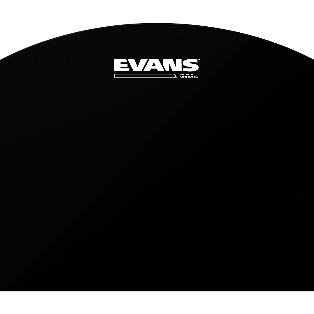 Evans Black Chrome Tom Batter Drumhead 13 in.