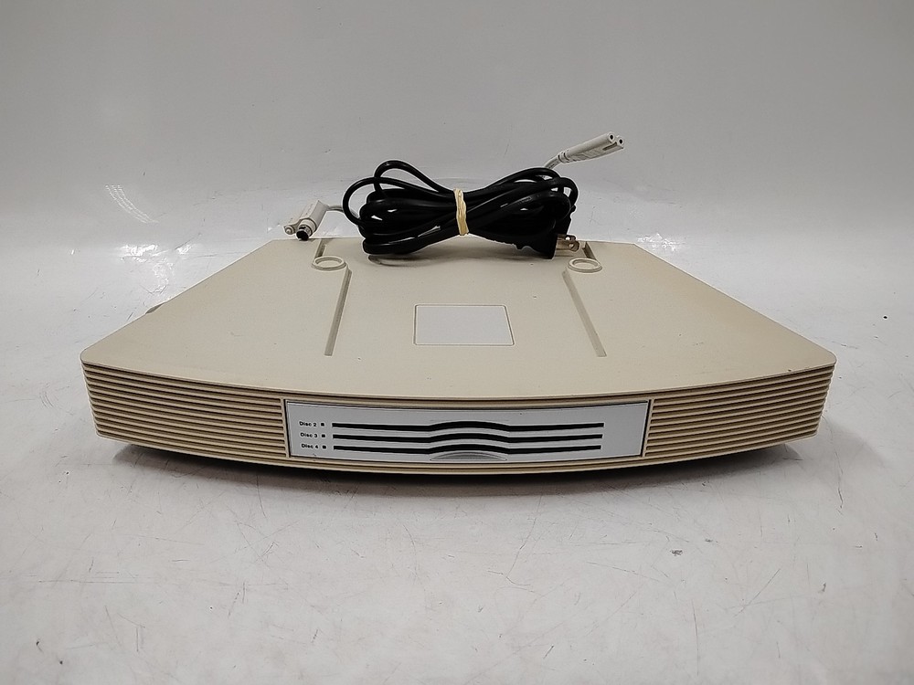 Bose Wave Music System White 3-disc Multi-CD Changer Accessory AS-IS EB-19982