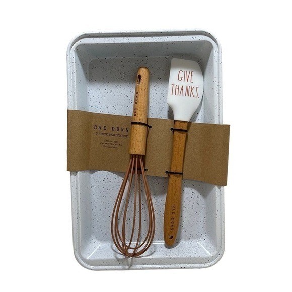 Rae Dun 3pc Baking Set GIVE THANKS