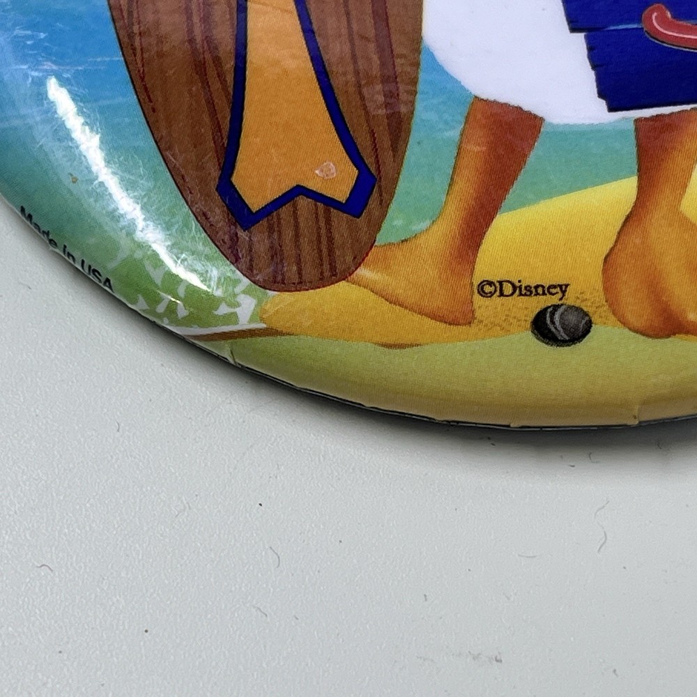 Disney Button Donald Duck's Seaside Breakfast PCH Grill Button