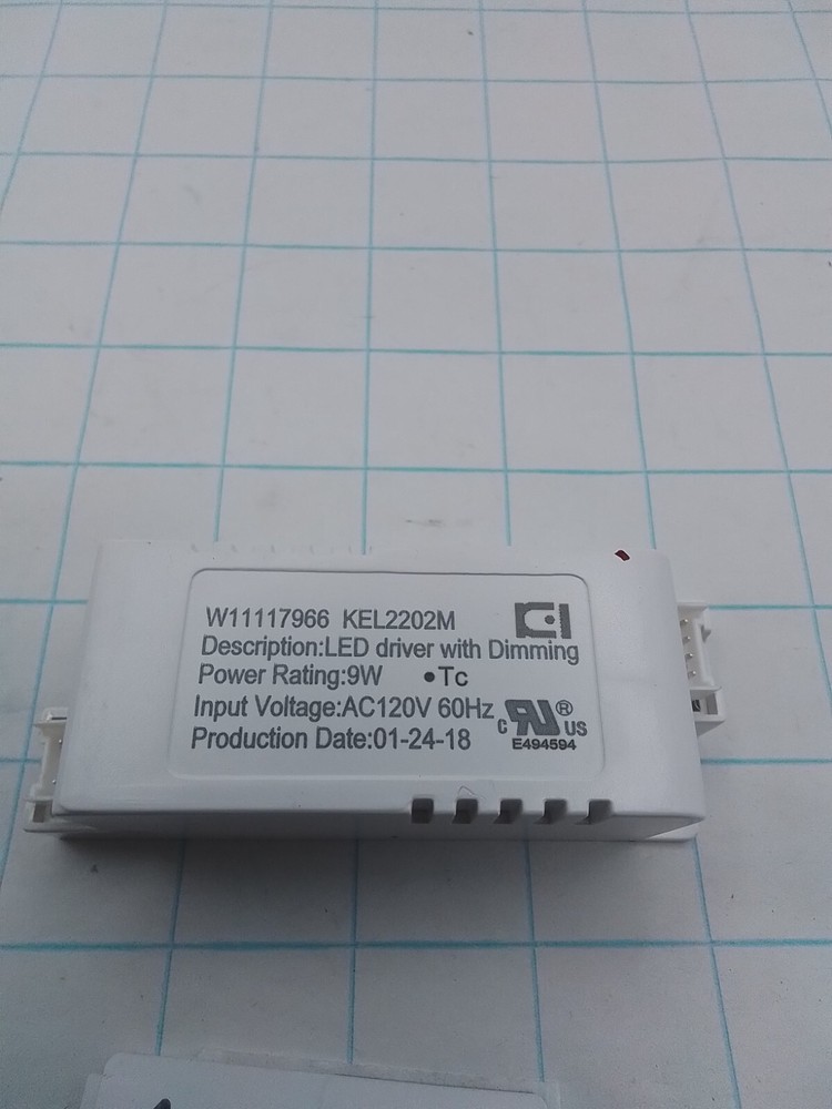 W11117966 KitchenAid Microwave LED Lamp Driver