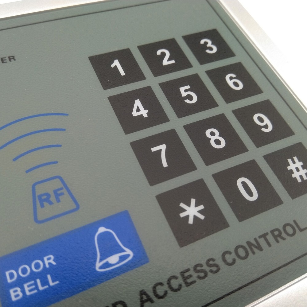 RFID 125KHz Reader Panel Password Access Keypad Door Gate Security Controller