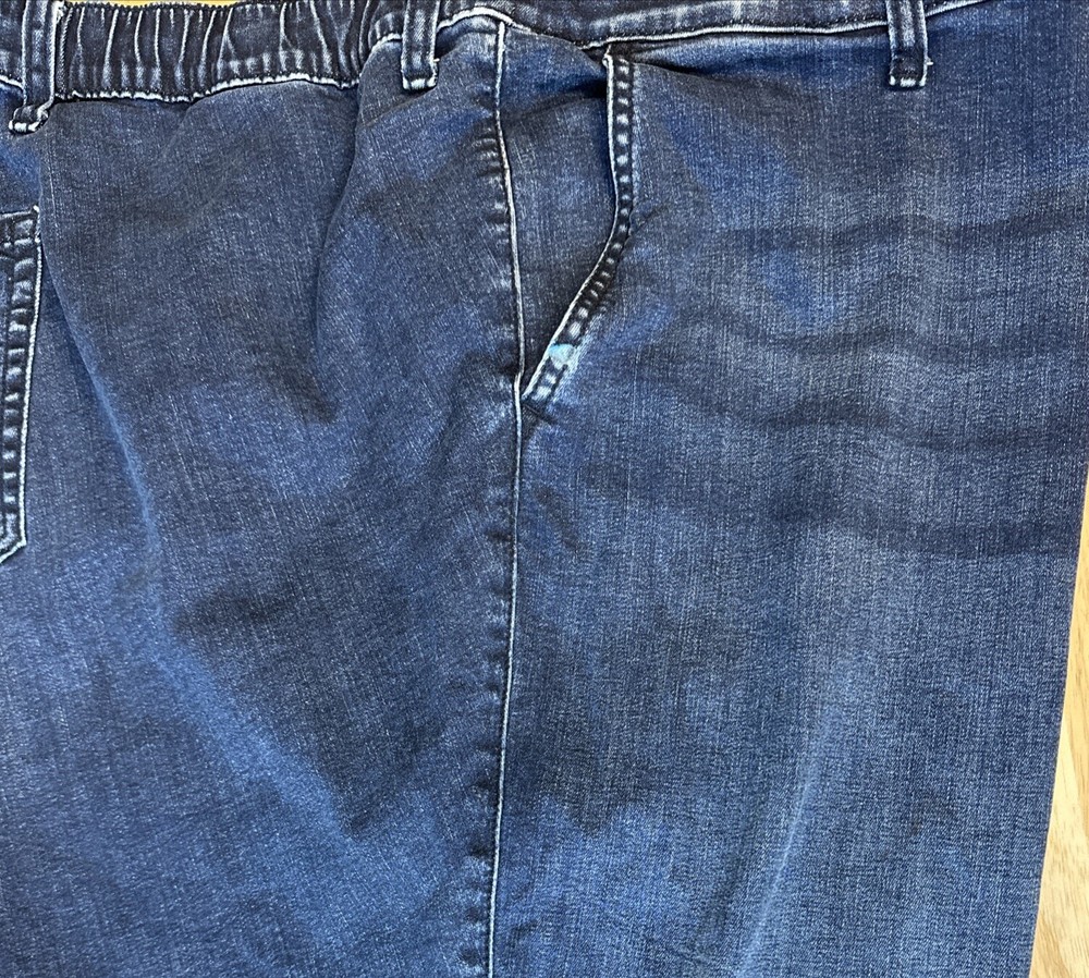 TORRID PULL-ON BOYFRIEND STRAIGHT Stretch Drawstring High Rise Jeans~6R~6x
