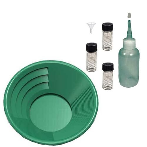 Sluice Monkey 12" Green Gold Pan Kit