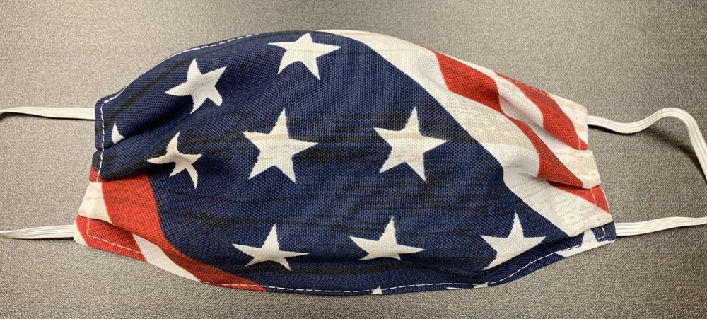 USA Flag Fabric Reusable Face MASK