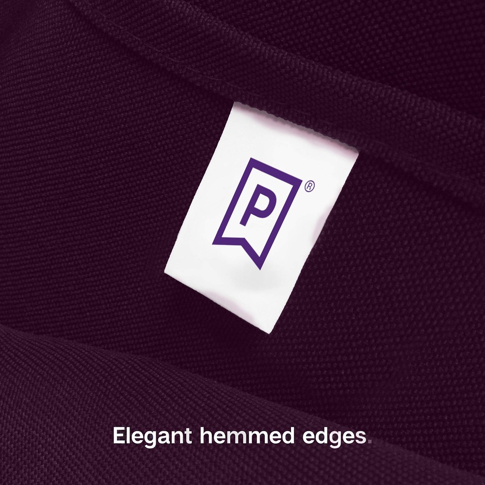 Square Tablecloth - 70 x 70 Inch Eggplant Table Cloth for Medium Square or Ro...