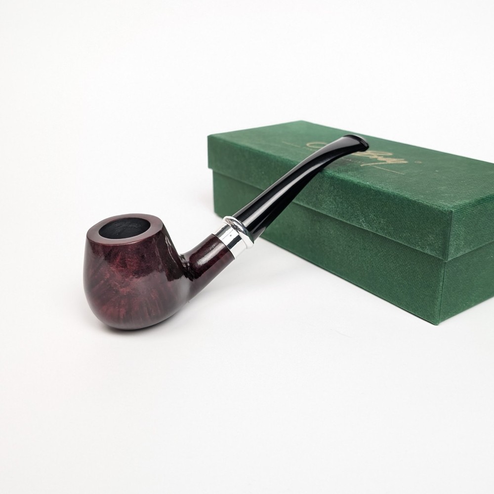 Mr. Brog No. 85 Schmidt Briar Wood Pipe - Open Box, Lightly Used, Handcrafted