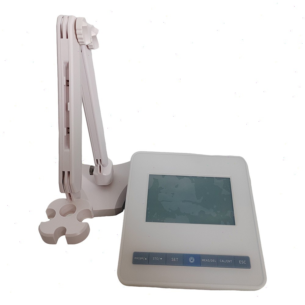 Benchtop pH Tester with PH Buffer Powder Range -999～1999mv 3 Points Calibration