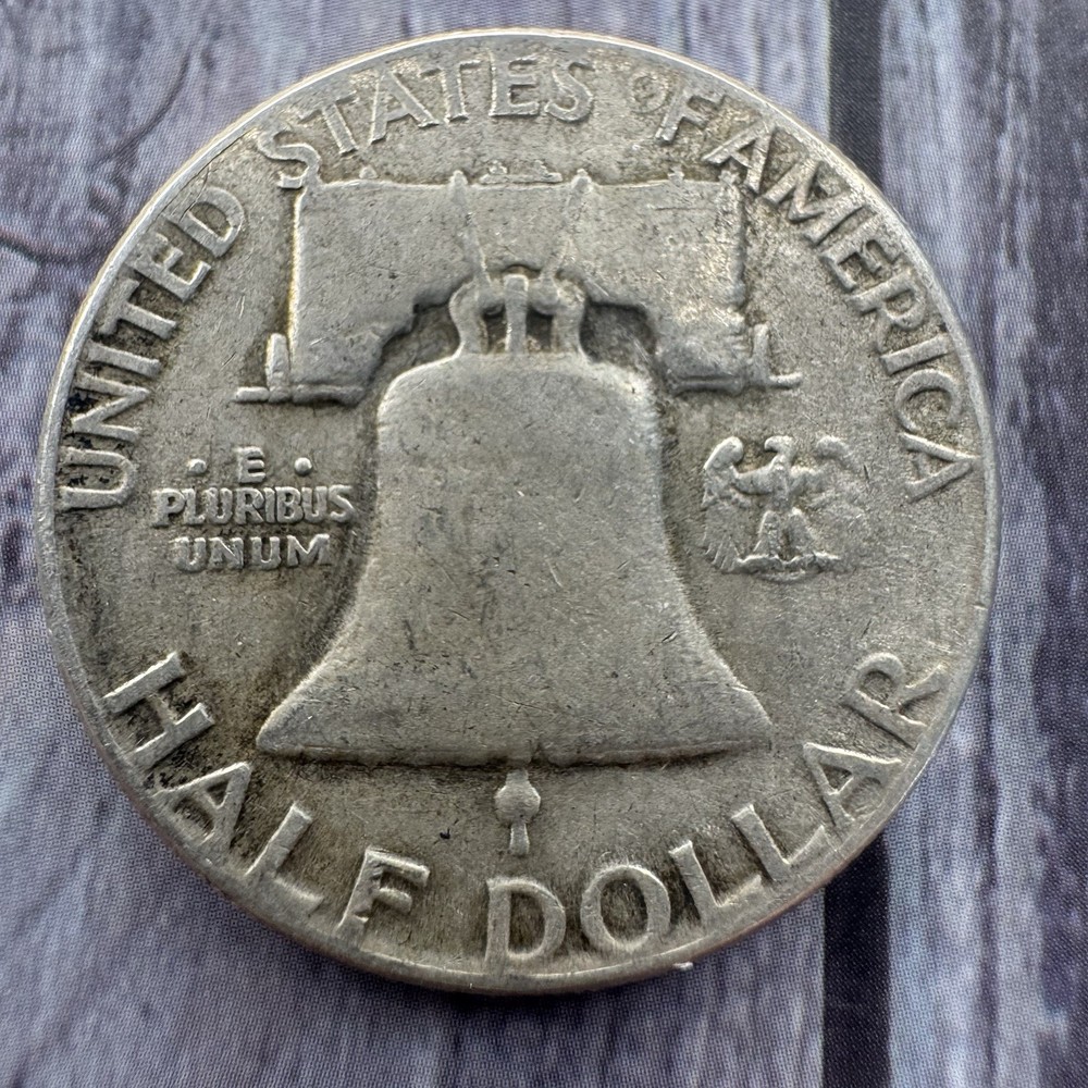 1951 BEN FRANKLIN HALF DOLLAR 90% SILVER