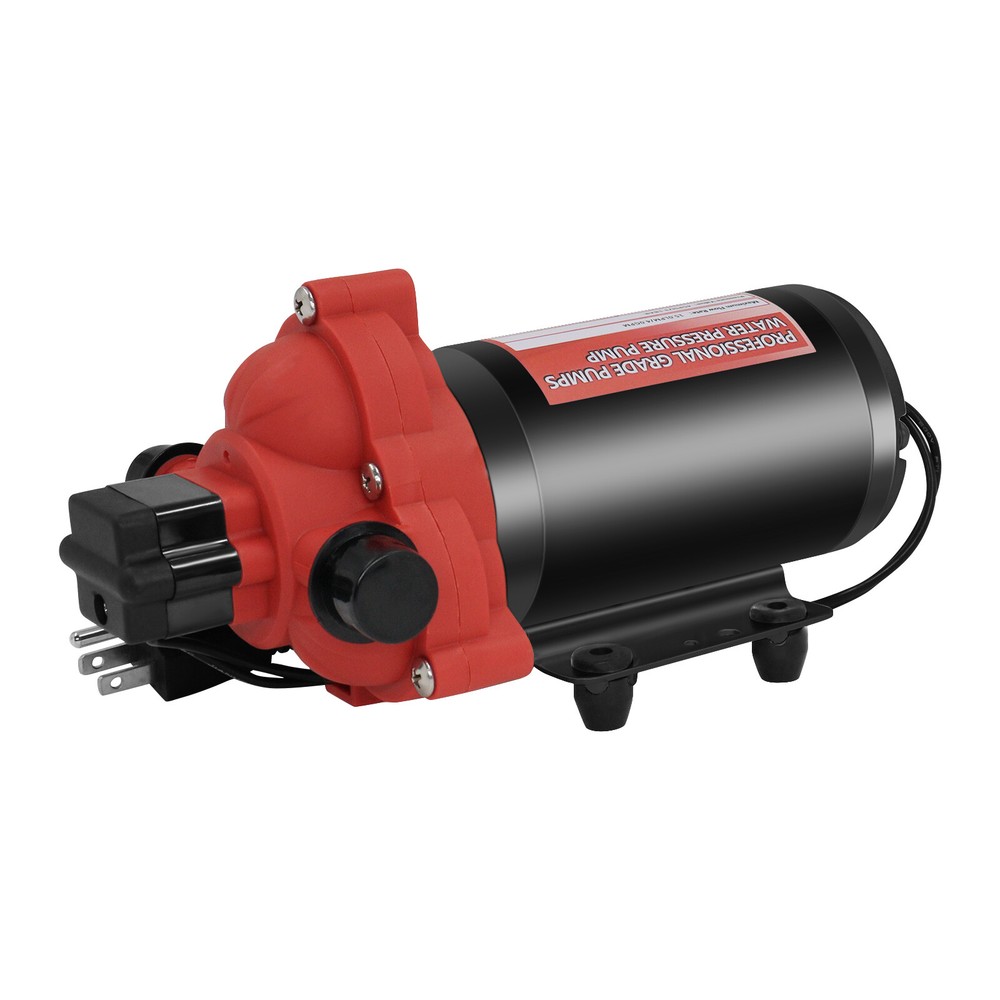 Water Pressure Diaphragm Pump Self-Priming Pump 45 PSI 4 GPM 115V For Boat RV