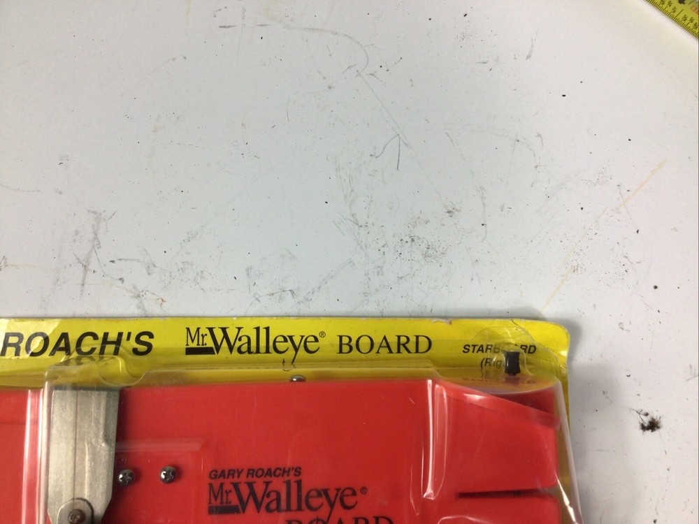 Churches Tackle Gary Roach's MR Walleye Boards Right Side, Unopened