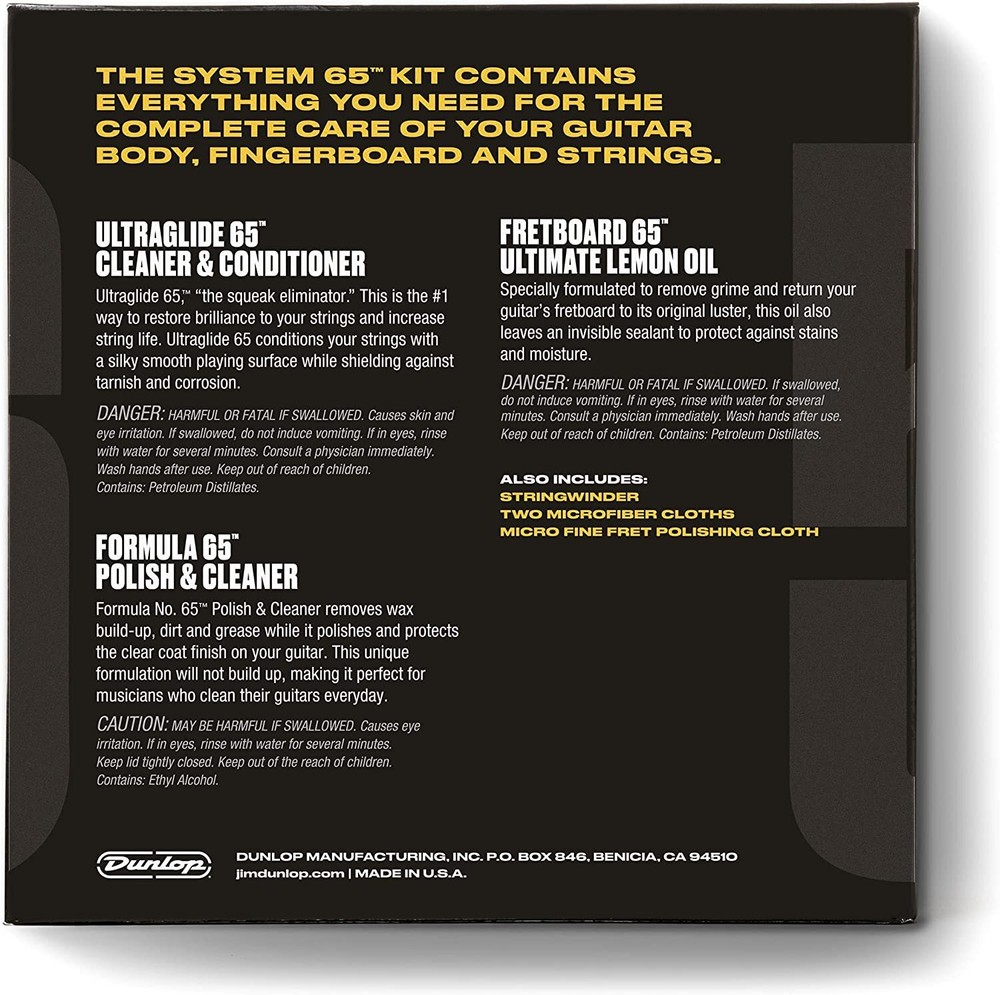 Dunlop Guitar Tech Care Kit