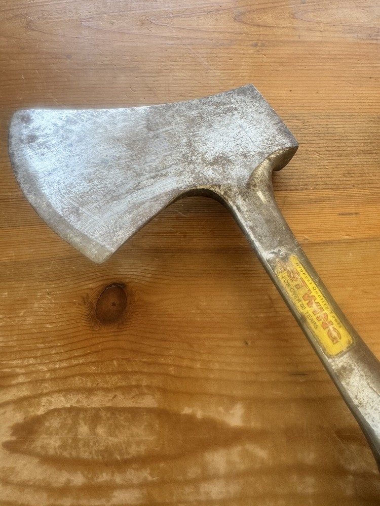 Estwing Hatchet W/ Leather Stacked Handle Full Tang