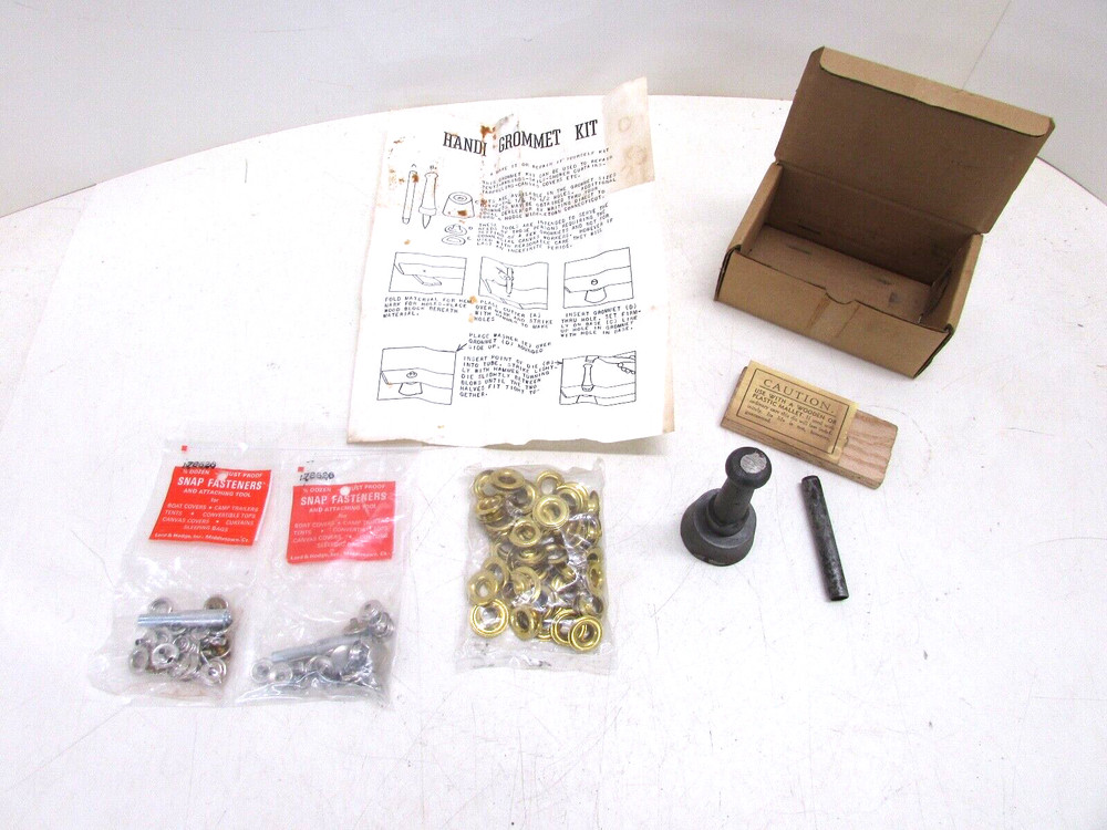 HANDI GROMMET KIT #2 GROMMETS AND SNAP FASTENERS