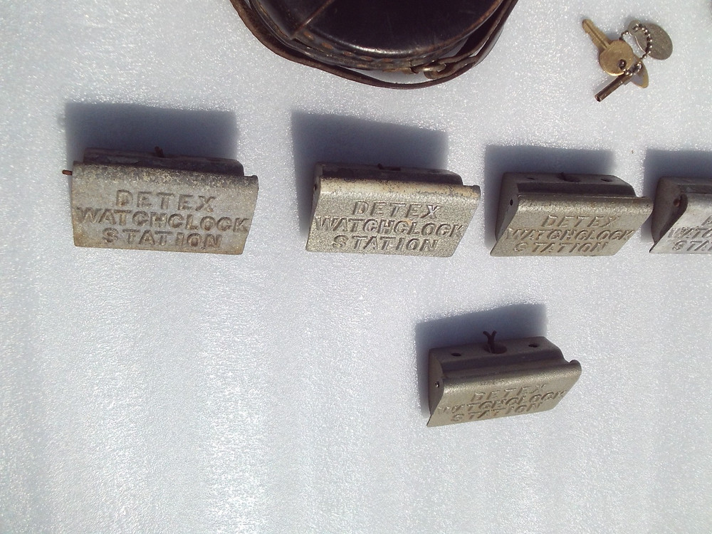 Detex Guardsman clock Complete set